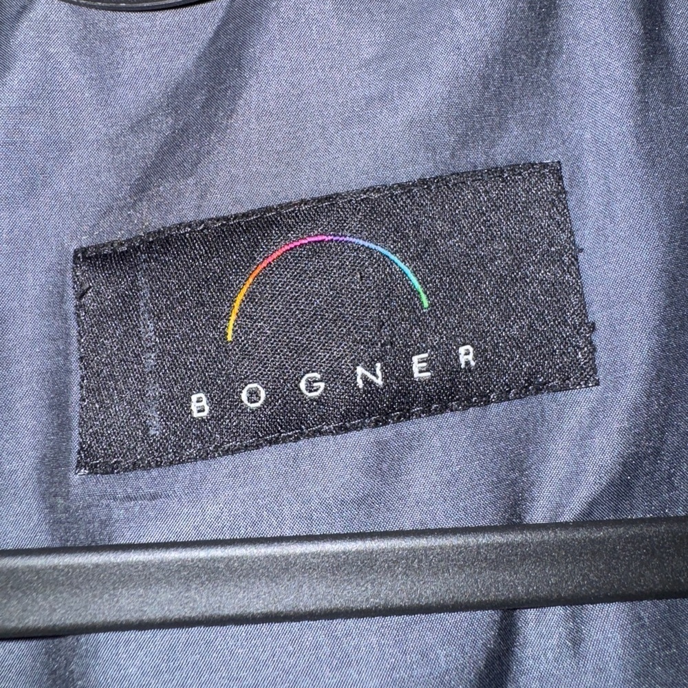 Vintage Bogner Germany Embroidered Western Ski Jacket Rust Orange - Picture 11 of 17